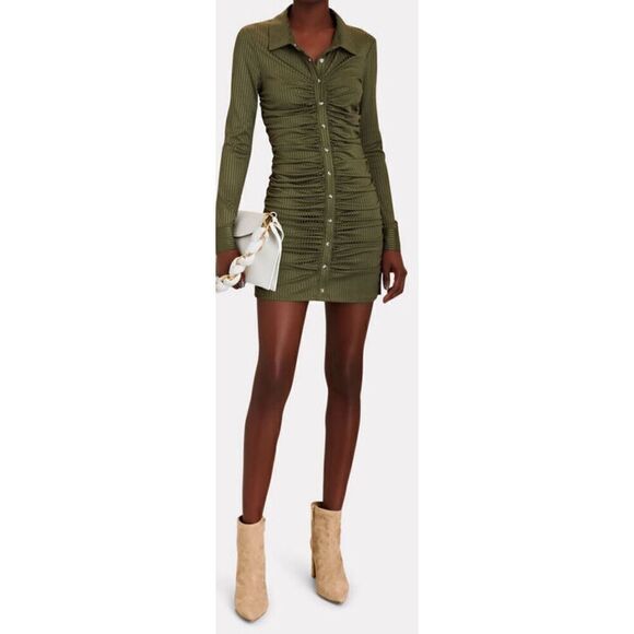 L'AGENCE Galena Suede Ankle Boots in Beige NWOB Size 38 - Picture 3 of 10